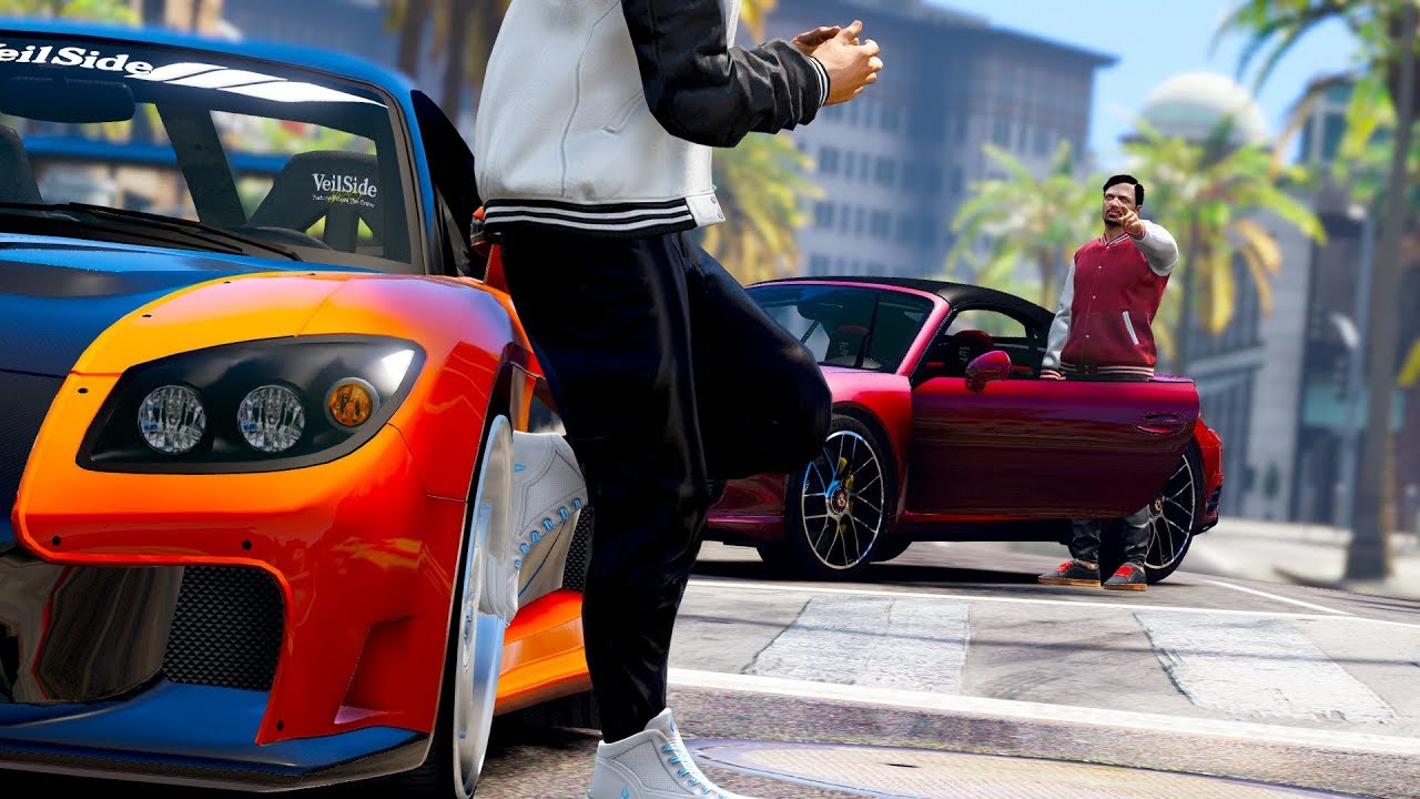 GTA V: VIDA DE JOVEM | DIA DA REVANCHE, A GRANDE CORRIDA CONTRA O MARK #EP.57 - Tj