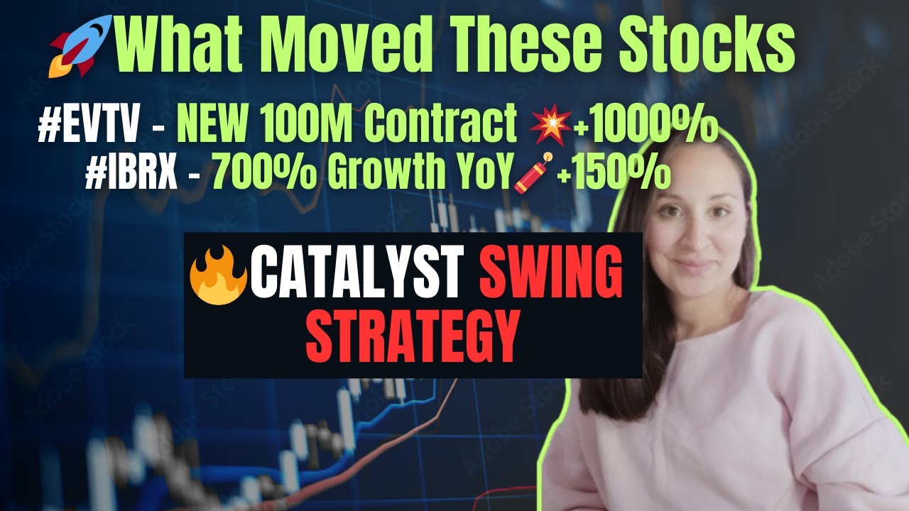 How I Analyze Catalysts for Swing Trades | #EVTV & #IBRX