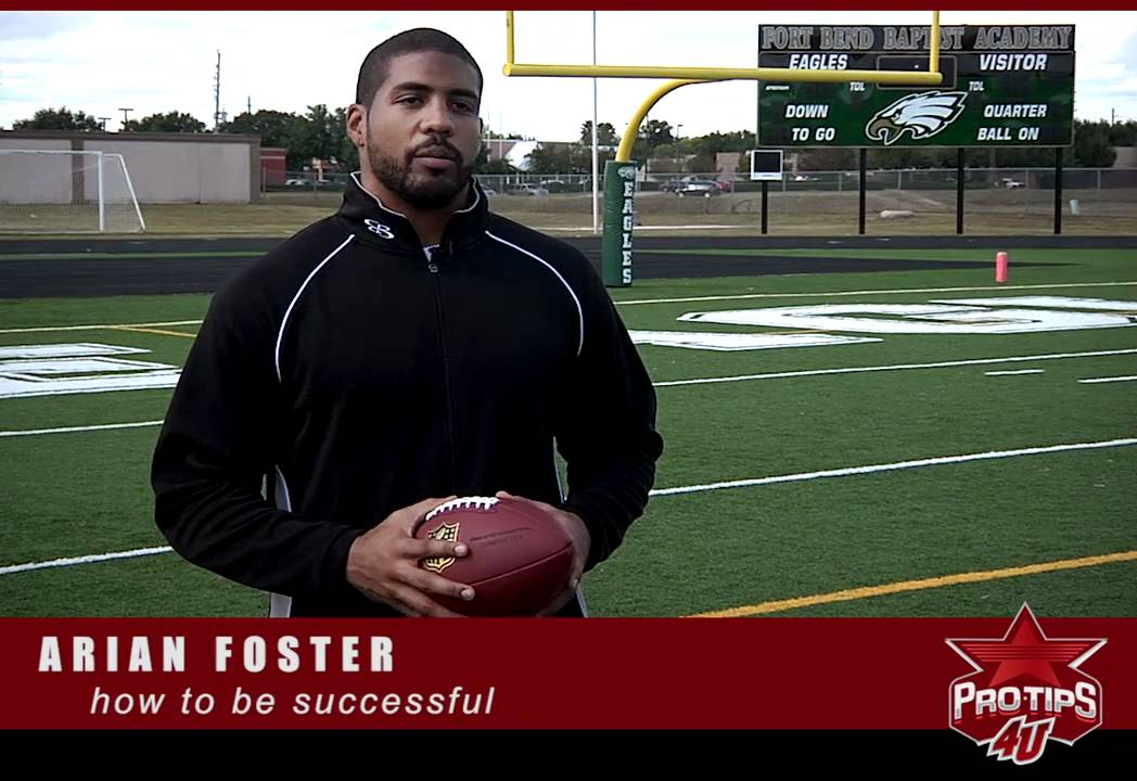 Football Tips: How to be successful with Arian Foster