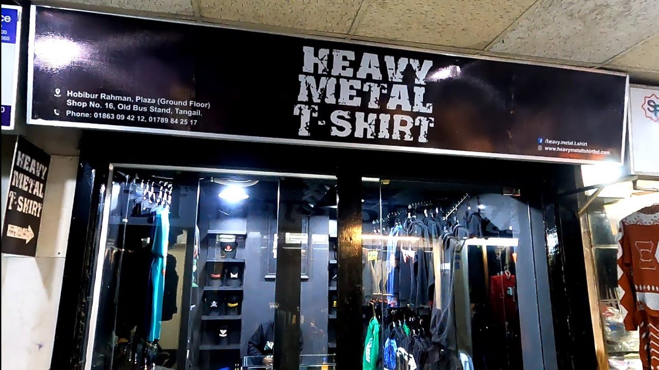 Heavy Metal T-Shirt আউটলেট এখন টাংগাইলে ||