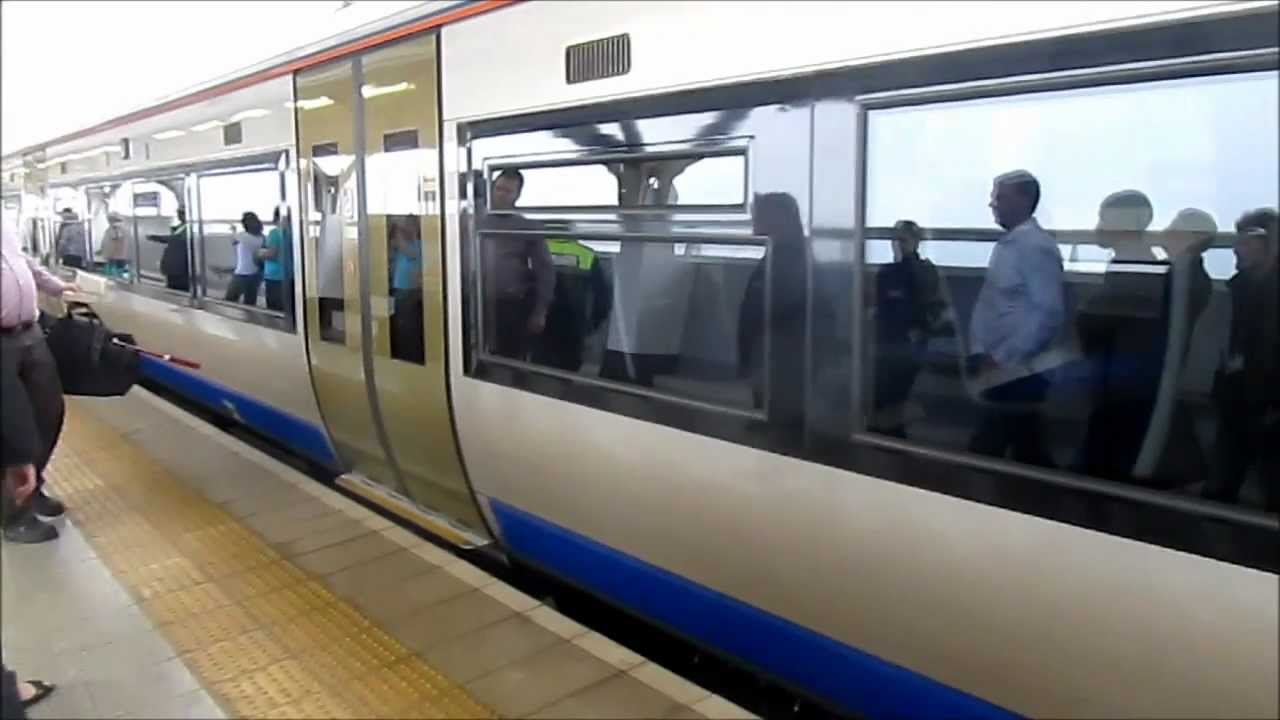 High speed Bombardier train in Johannesburg, South Africa - Gautrain