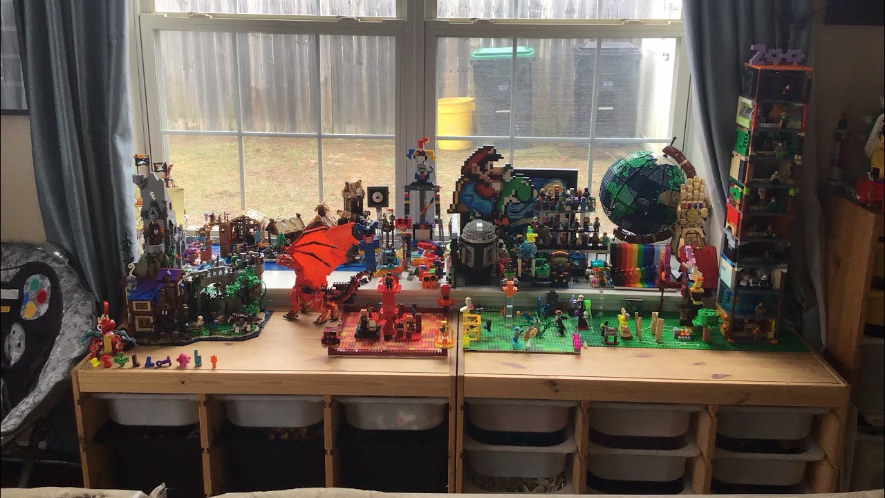 New and improved LEGO Table!