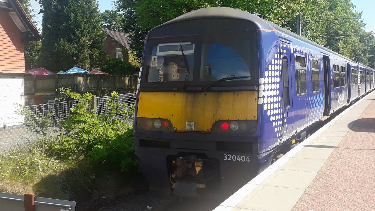 Scotrail Class 320s at Alexandria (7.7.21)