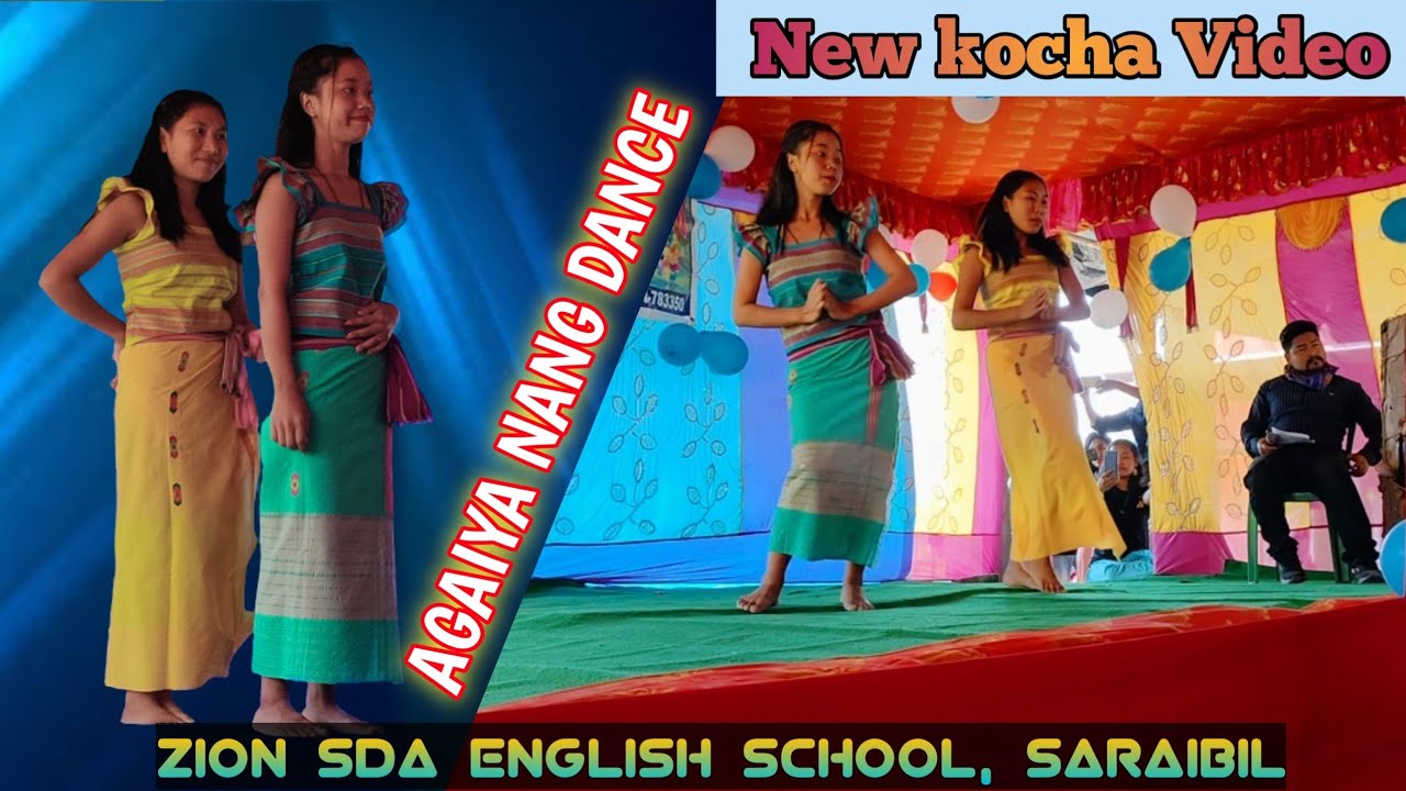 Agaiya Nang dance|| New kocha Rabha Video|| Zion SDA English School.