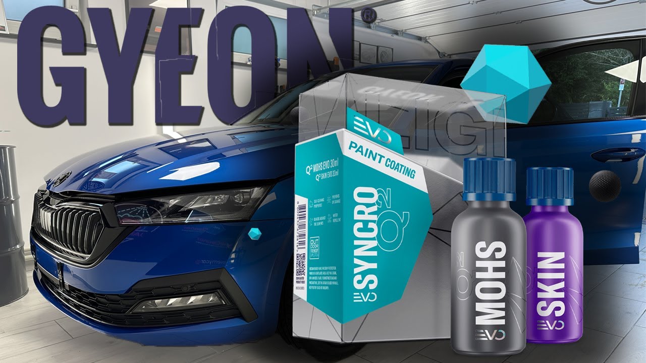 GYEON Q2 Syncro EVO  (Mohs & Skin) Zabezpieczam Skoda Octavia IV -Rozwali system? Recenzja #gyeon