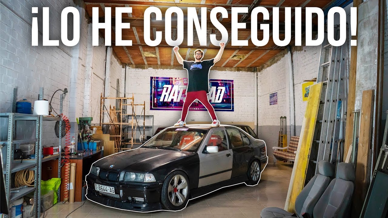 &iexcl;&iexcl;He conseguido el taller de mis sue&ntilde;os!! Garaje tour #ratsquad🚘🚗