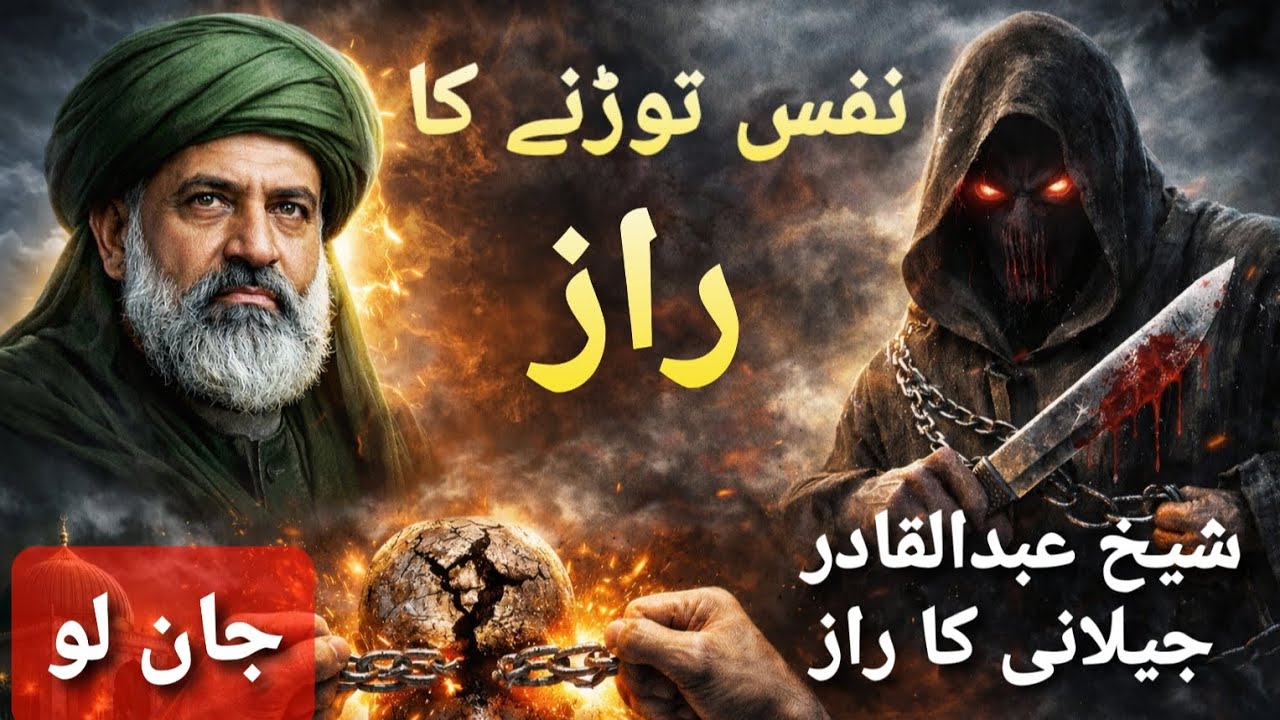 Nafs Ko Torne Ka Asal Tariqa | Sheikh Abdul Qadir Jeelani Ka Khufiya Raaz