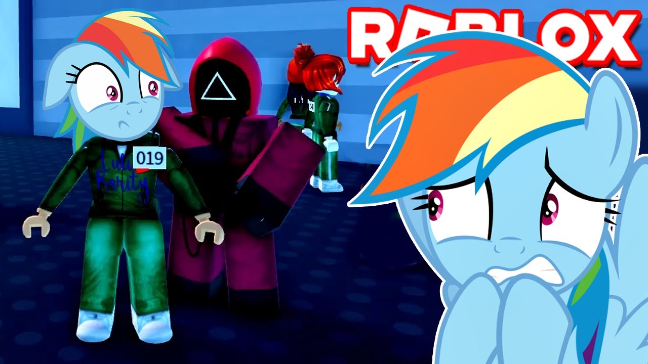 RAINBOW DASH no SQUID GAME X (Roblox) 