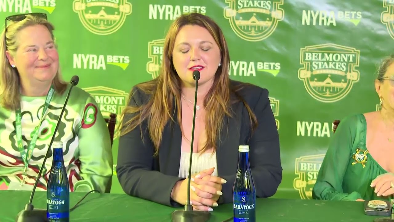 Интервью после скачек Belmont Stakes 2026
