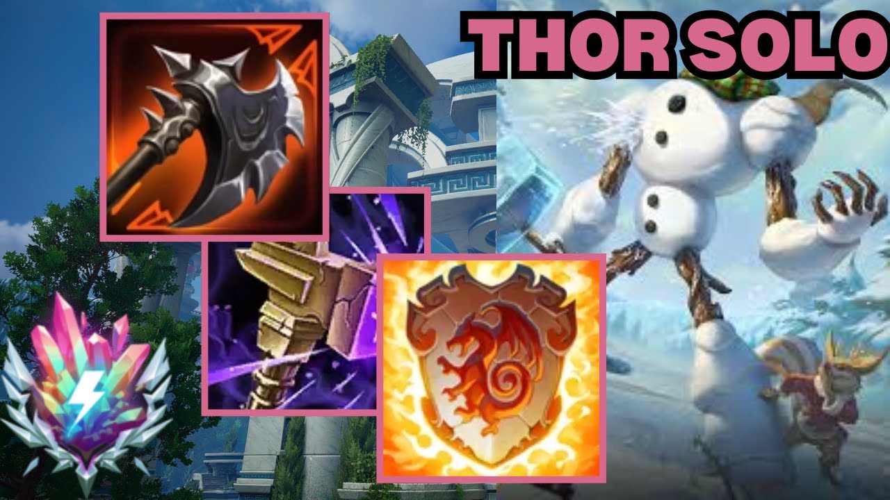 WHAT A TURNAROUND!!! - Thor Deity Solo Smite 2 Gameplay