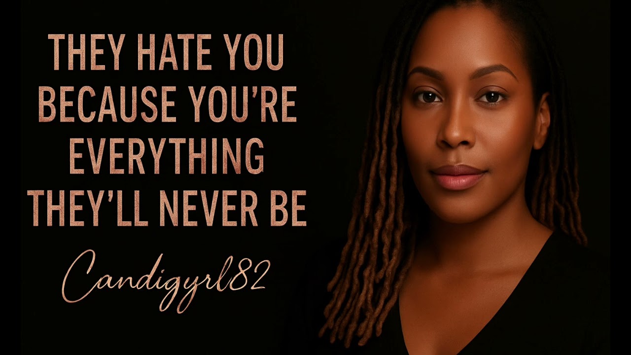They hate you because you’re everything they’ll never be!