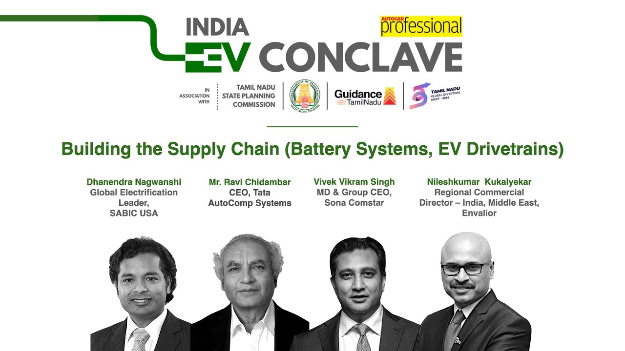 Panel Discussion | Building the EV Supply Chain in India | India EV Conclave