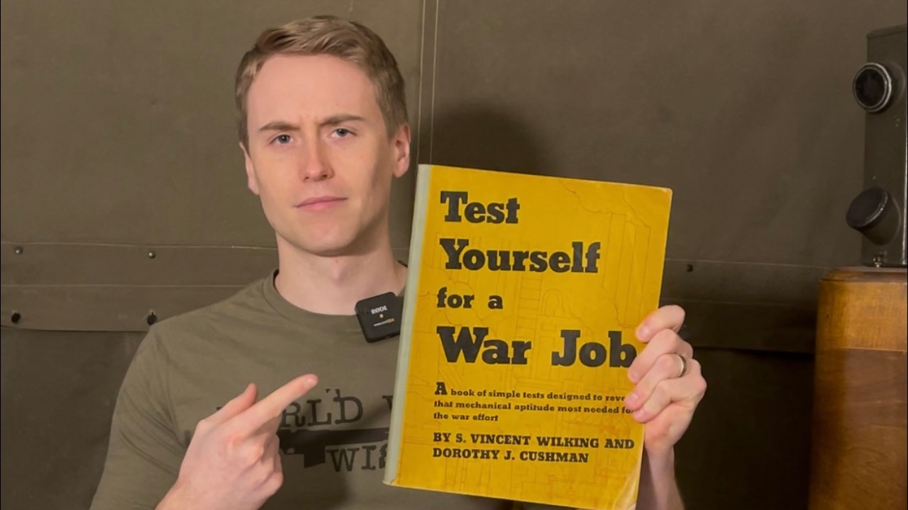 I Took a 1943 Test to See If I Was Fit for a WWII War Job