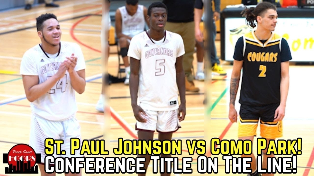 Conference Title Game Gets Heated! St. Paul Johnson And Como Park Go At It!