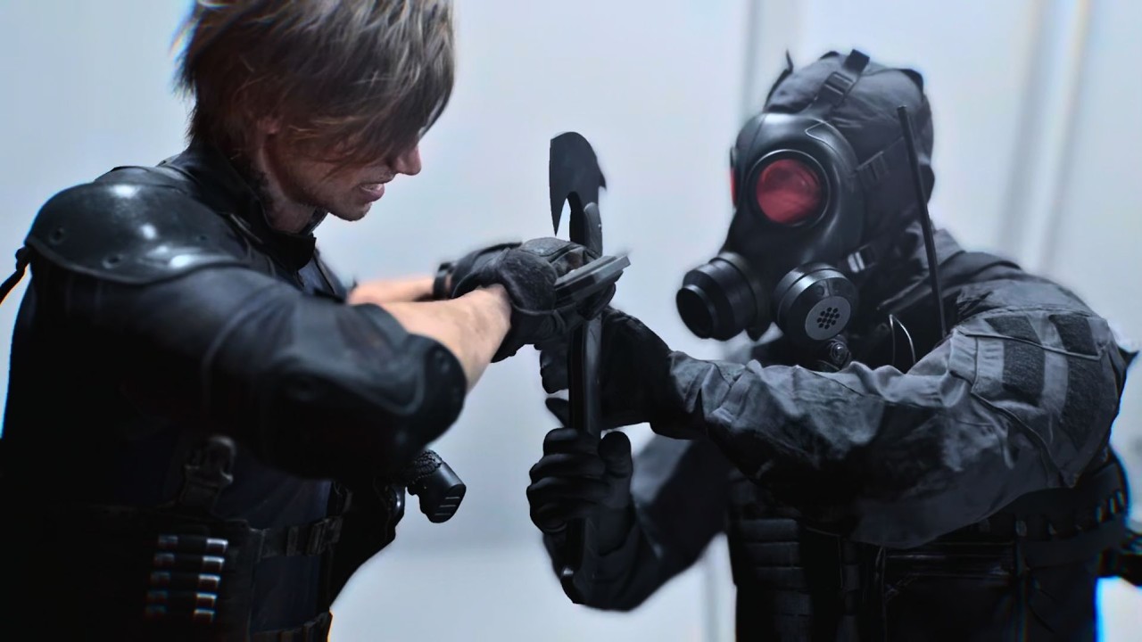 LEON vs HUNK/USS COMMANDER BOSS FIGHT - NO DAMAGE - HATCHET ONLY | RESIDENT EVIL REQUIEM | PS5