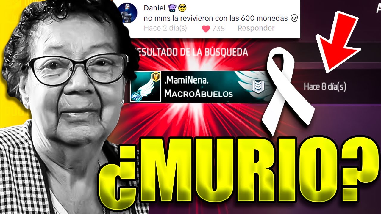 ¿NO TE HABIAS MUERTO? BUSQUE EL ID DE LA ABUELITA DE FREE FIRE🗿