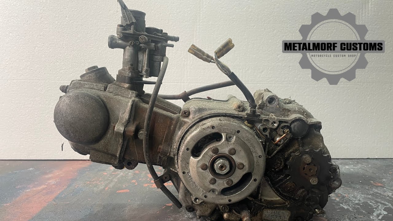 Restoration of a 50 year old Honda C70 engine - ASMR