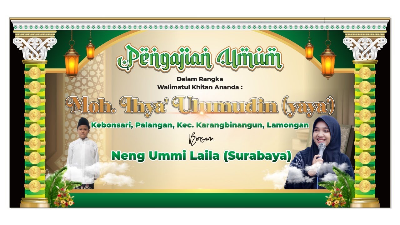 LIVE Pengajian Umum NENG UMI LAILA // Walimatul Khitan Ananda MOH IHYA'ULUMUDIN (YAYA')
