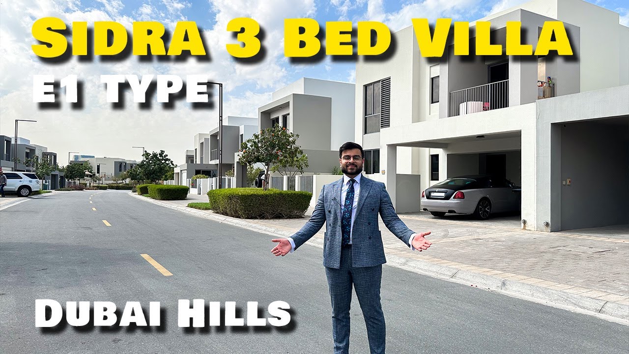 Tour of Sidra 3 Bedroom + Maids Villa in Dubai Hills Estate