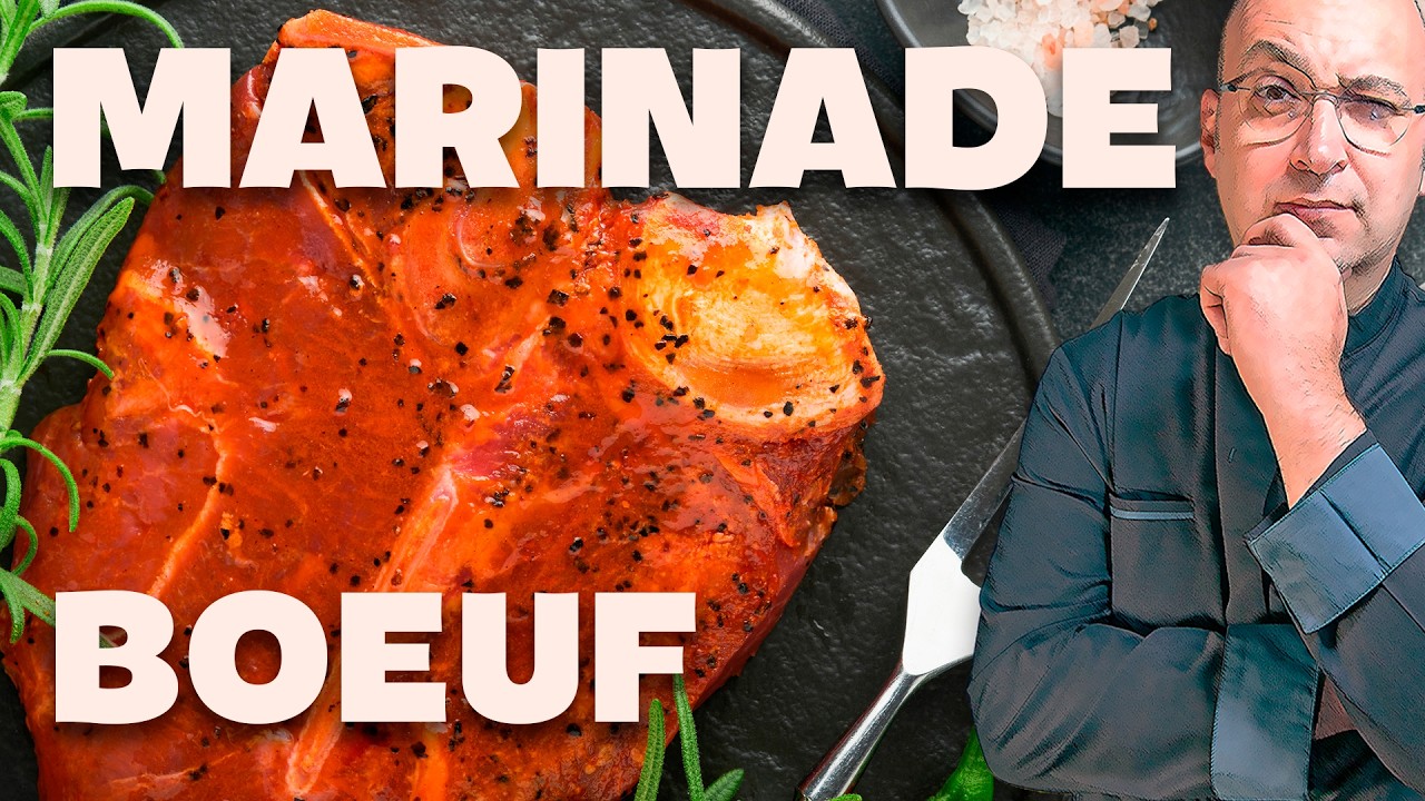 Été comme hiver une Marinade pour le boeuf ou l'Agneau !