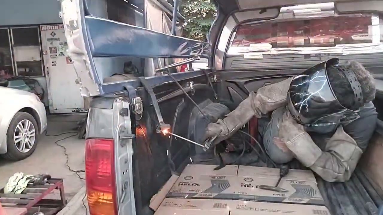 เชื่อมยึดเบาะนั่งรถสองแถว โตโยต้า วีโก้ Toyota Vigo 