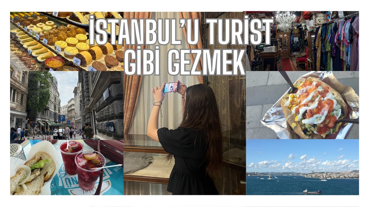 İstanbul'u turist gibi gezmek :3