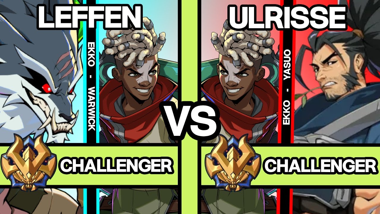 2XKO ▰ LEFFEN (Ekko-Warwick) vs ULRISSE (Ekko-Yasuo) ▰ 2XKO Pro Replays