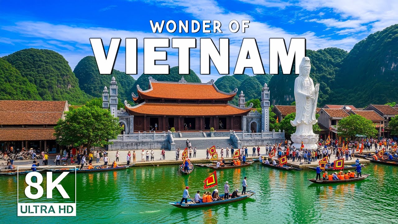 Wonders of Vietnam – Discover Limestone Bays, Rice Terraces, and Living Heritage | Travel Video 4K