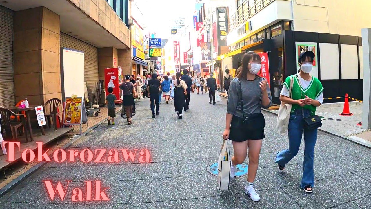 Tokorozawa Saitama walking tour. 【4K ASMR】5.2022