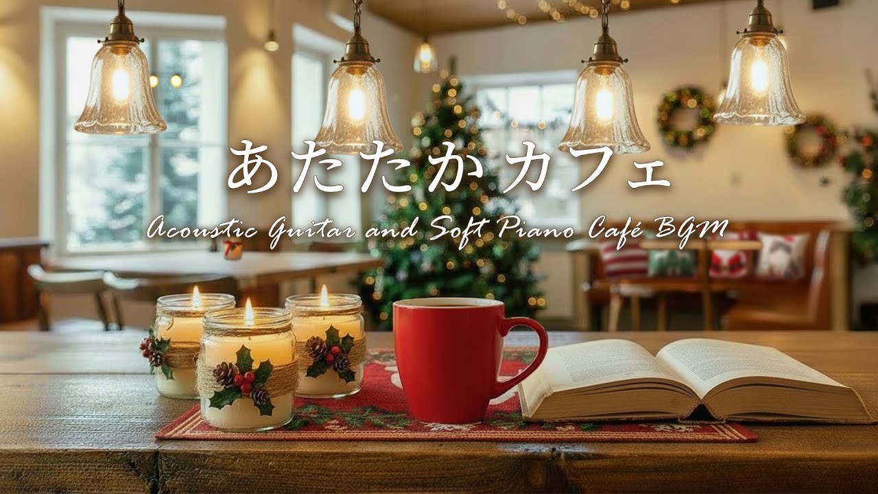【カフェBGM】心あたたかい時間。静かなギターとピアノの冬カフェ音楽｜読書・作業・リラックス #癒し音楽 #cafebgm #作業BGM #chillmusic