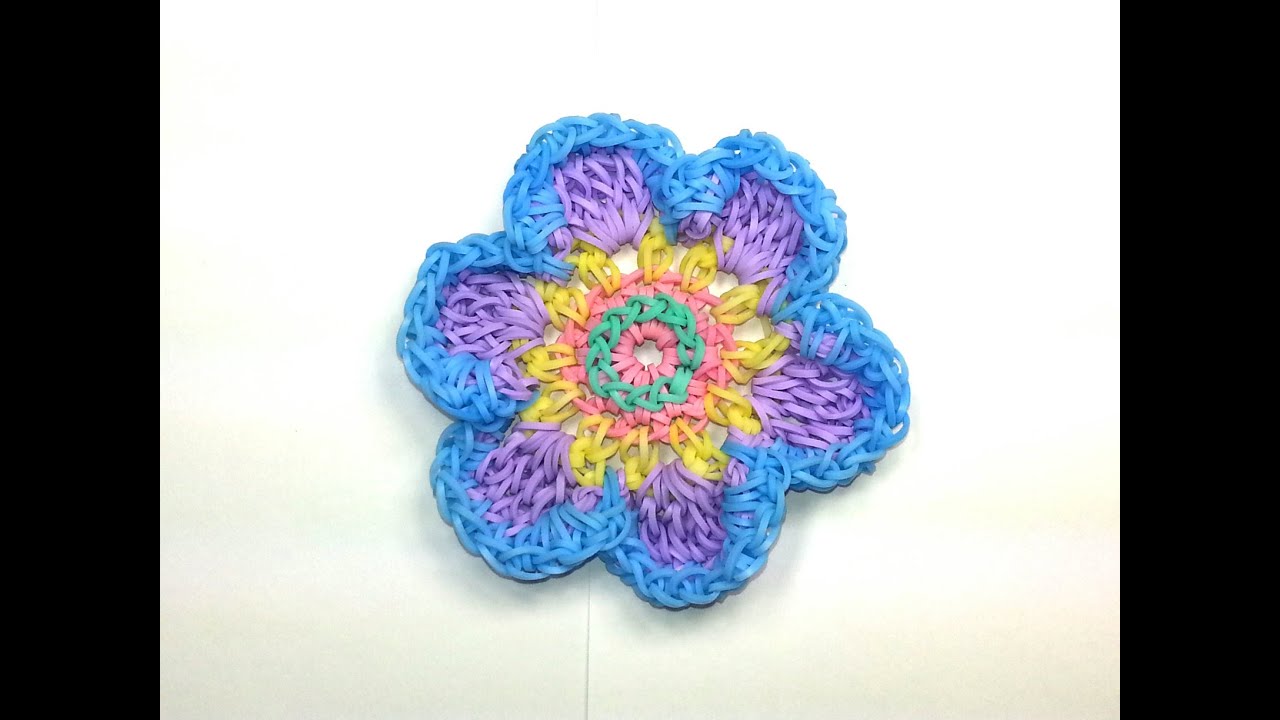 Large Retro Pop Flower Tutorial by feelinspiffy (HOOK ONLY)