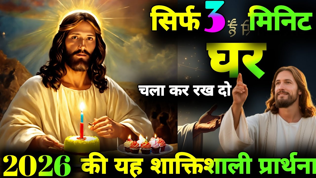 2026 की यह शाक्तिशाली प्रार्थना/प्रभु यीशु मसीह की शक्तिशाली प्रार्थना 