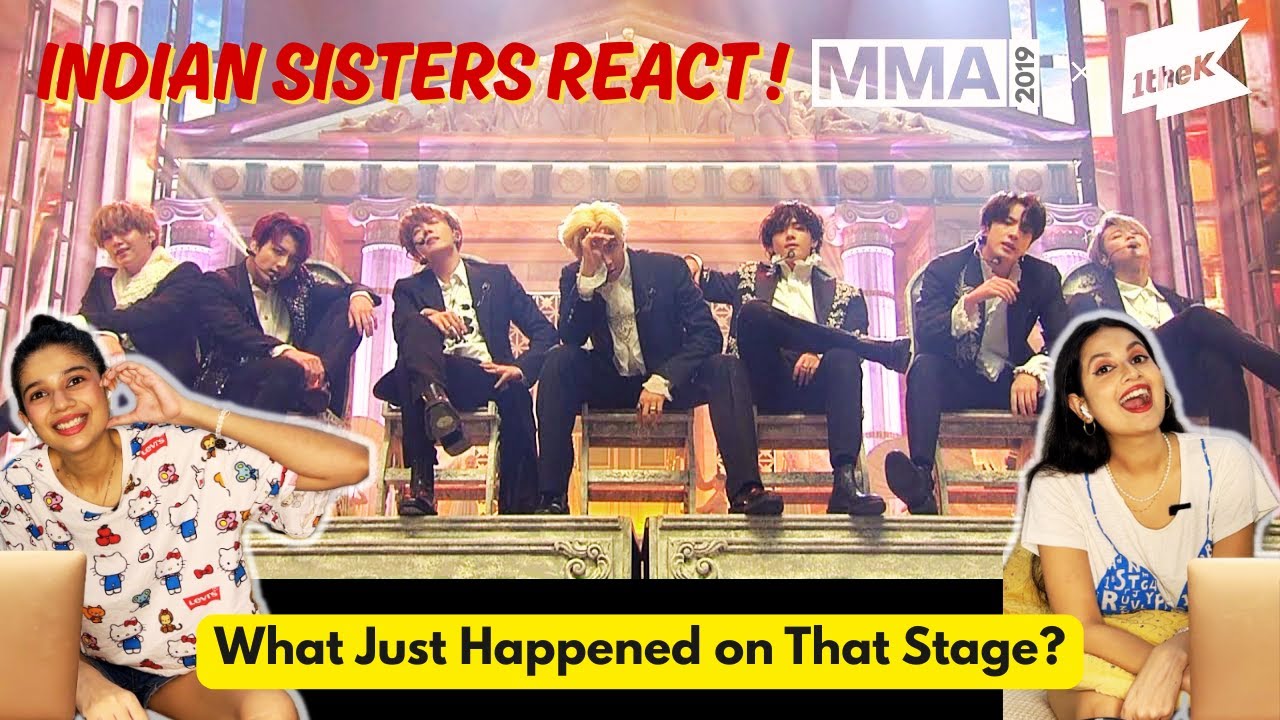 Koredesi First Time Watching BTS MMA 2019 Performance | Indian Sisters React to This Grandiose Stage