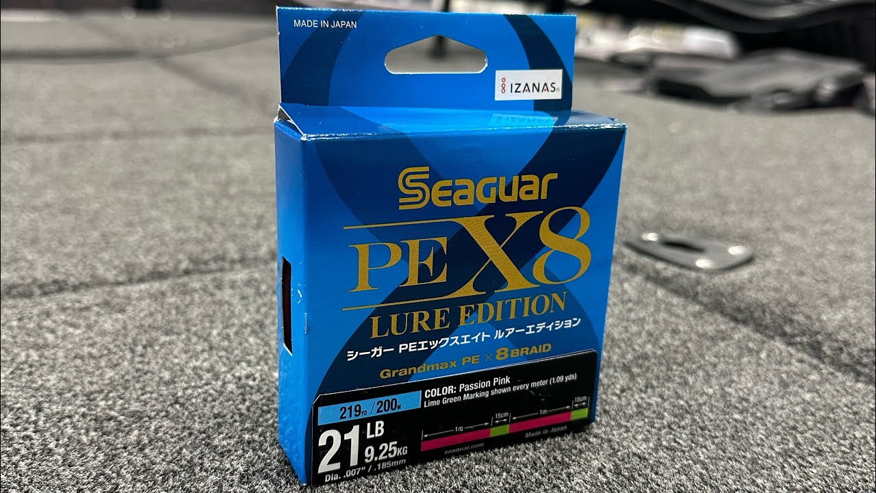 Seaguar PE-X8 JDM Braid- First Impression!