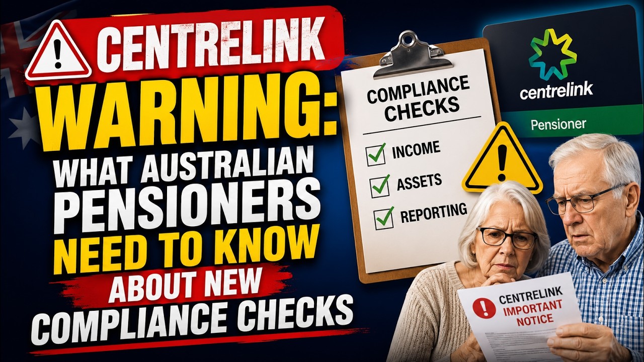 🚨 Centrelink WARNING: What Australian Pensioners Need to Know About New Compliance Checks