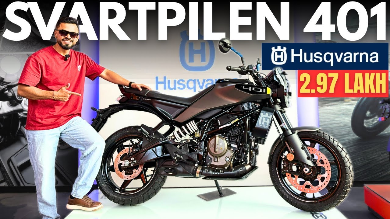 Husqvarna Svartpilen 401 Walkaround Review | The Most Stylish 400cc Scrambler🔥