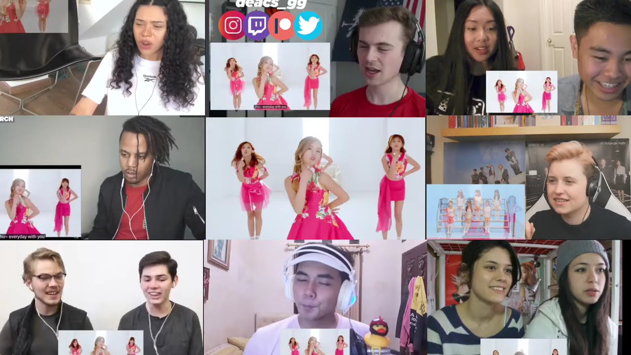 Apink(에이핑크) - Mr. Chu (REACTION MASHUP)