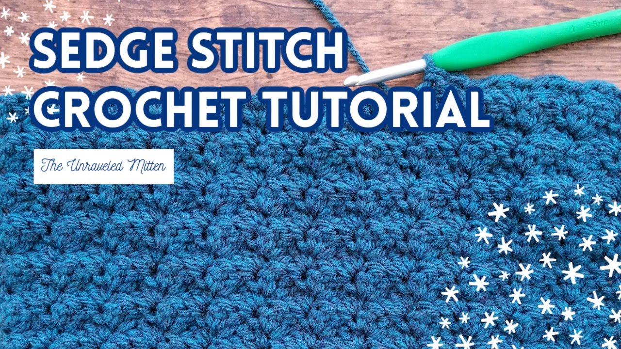 Sedge Stitch Tutorial | How to Crochet