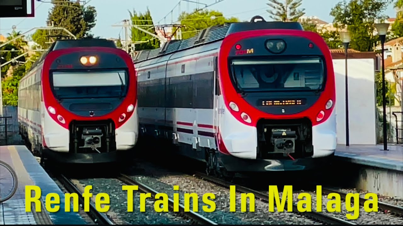 Renfe Trains In Malaga In 2022
