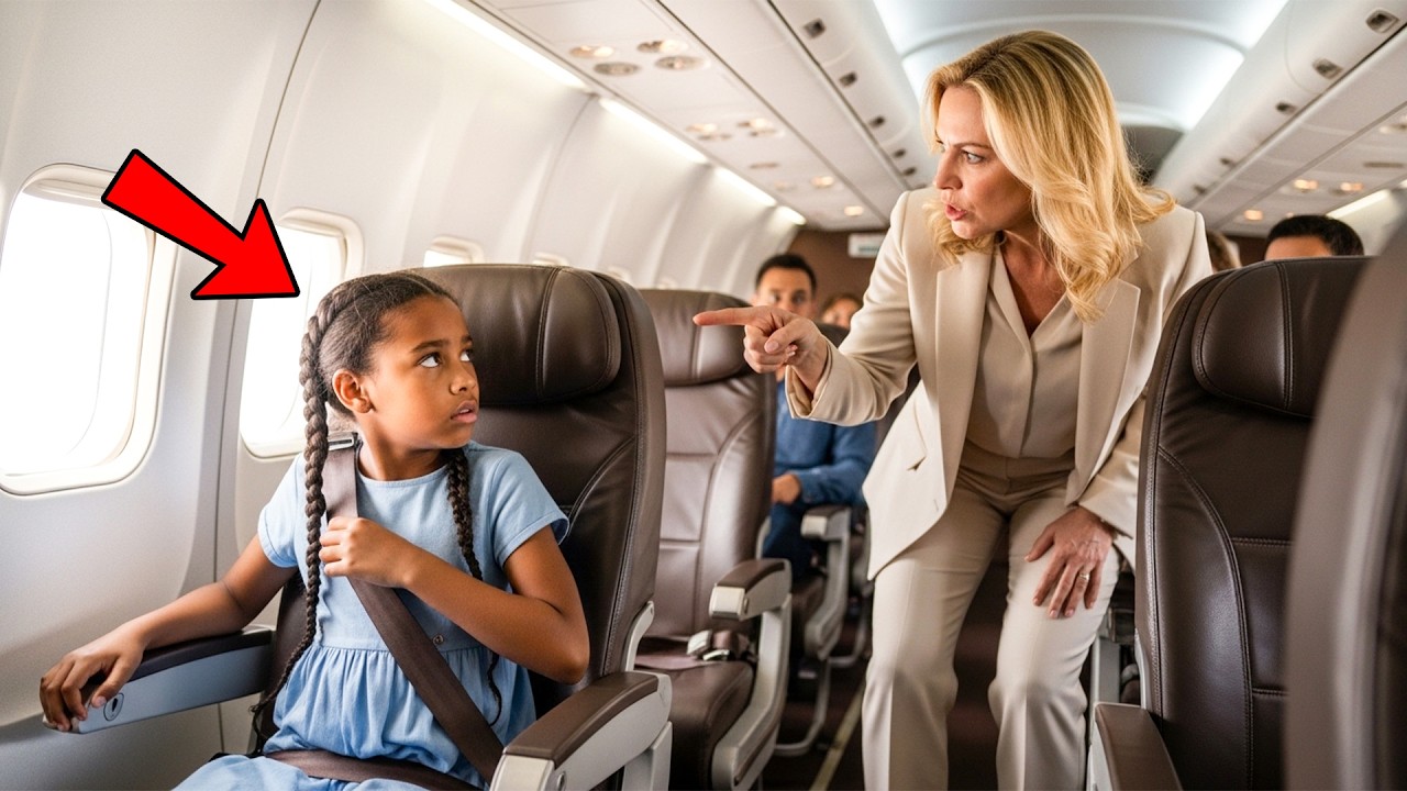 Black Child Told to Switch Seats—Flight Crew Freezes When They Hear Her Last Name