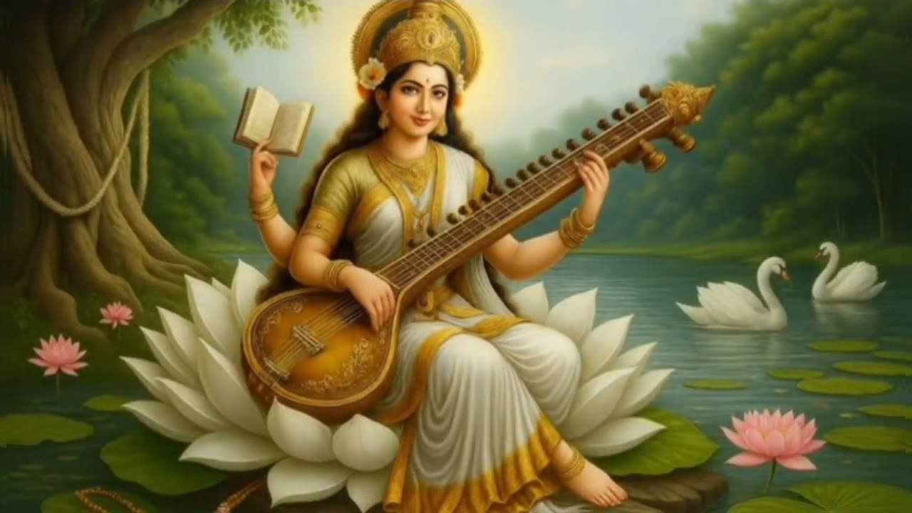 Saraswati Aarti |सरस्वती आरती | Saraswati Puja Aarti |#SaraswatiAarti #Saraswati #BasantPanchami