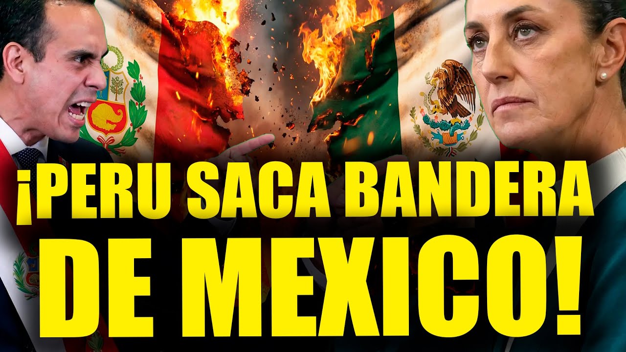México pone en jaque a Perú: ¡Bandera en llamas!