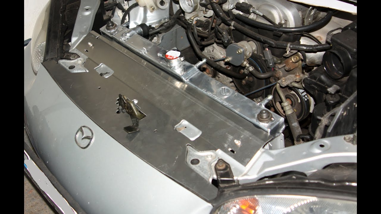 MX-5 Radiator cooling panel function