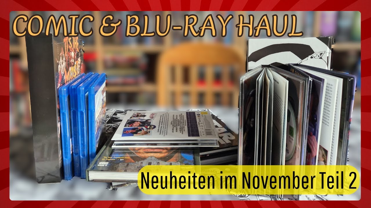 Comic und Blu-ray Haul Teil 2 im November 2024
