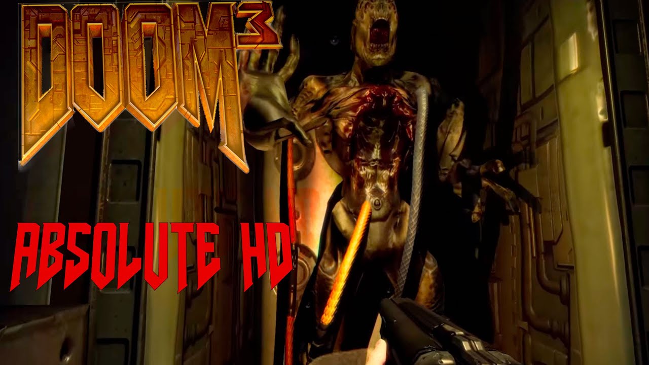 Doom 3 Absolute HD Mod 1.6 No Hud | Playtrough | No Commentary | Delta Labs Sector 2a