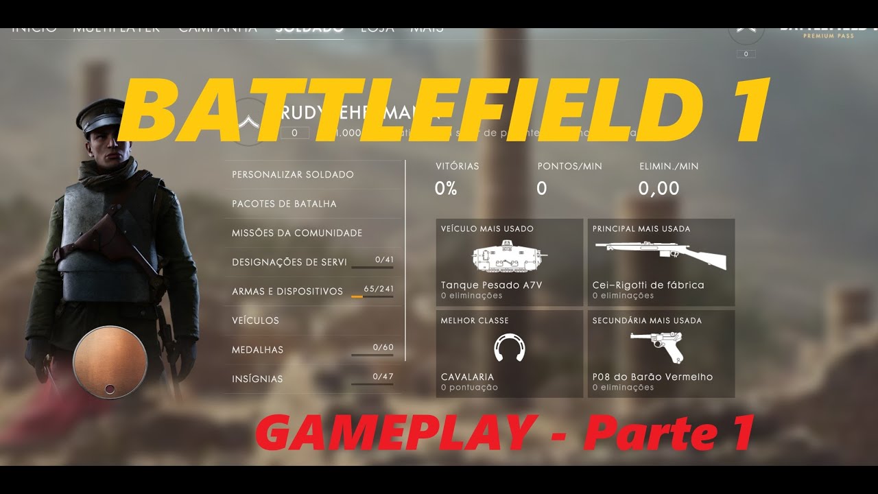 BATTLEFIELD 1 - Modo Historia - Parte 1