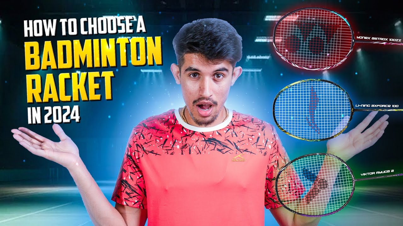 How to choose a best badminton racket in 2024 ? Giveaway