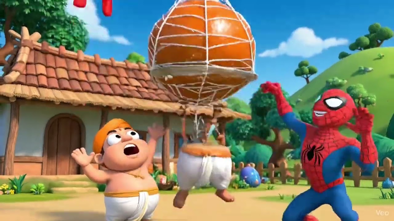 @kids_ji     #kidsfunnyvideo#cartoonshorts#spidermanfunny#tunTunsahu#funnymoments#laddubattle