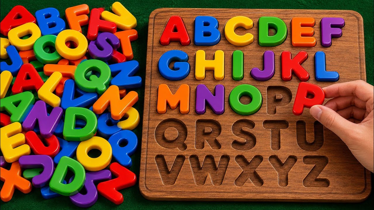 Найди спрятанные буквы ABCD! 🧩 Весёлая алфавитная головоломка для детей | Часть 55