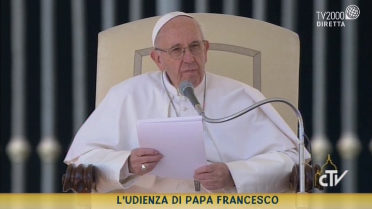 Catechesi di Papa Francesco nell'Udienza Generale del 15 marzo 2017